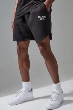 boohooMAN Man Active Training Dept Oversized 5inch Jersey Volley Short | UK| Shorts