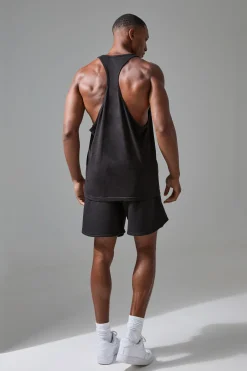 boohooMAN Man Active Training Dept Oversized 5inch Jersey Volley Short | UK| Shorts