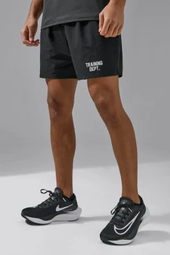 boohooMAN Man Active Training Dept 5inch Stretch Woven Short | UK| Shorts