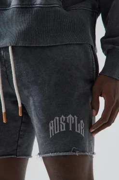 boohooMAN Man Active Washed Rest Day Regular Fit 5inch Shorts | UK| Shorts