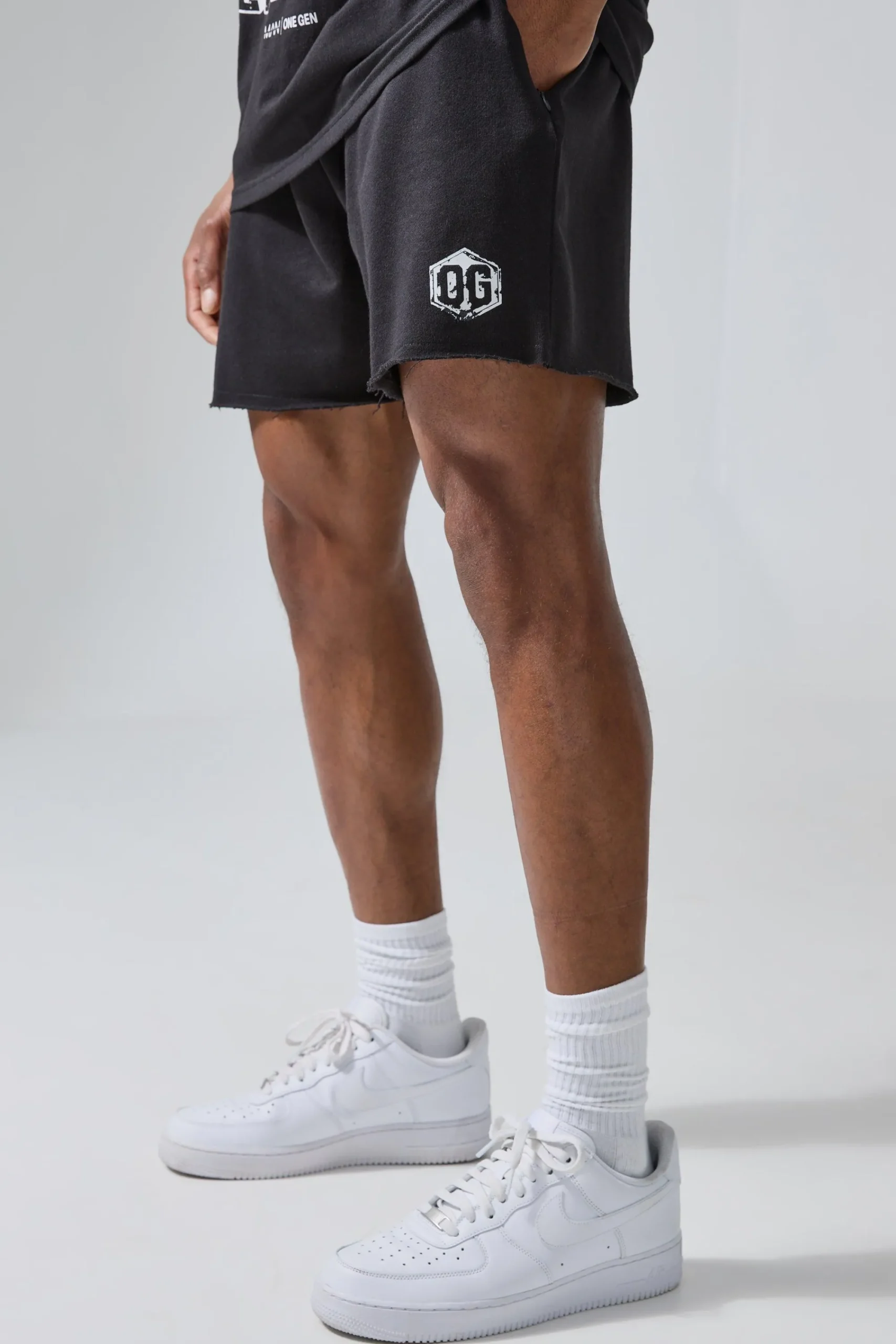 boohooMAN Man Active X OG Gym Regular Fit 5inch Jersey Short | UK| Shorts