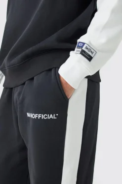 boohooMAN Man Official Colour Block Half Zip Tracksuit | UK| Tracksuits