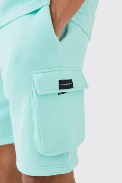 boohooMAN Man Oversized Cargo T-shirt And Slim Short Set | UK| Sets & Co-Ords|Tracksuits