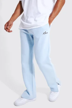 boohooMAN Man Regular Fit Split Hem Jogger | UK| Trousers|Joggers