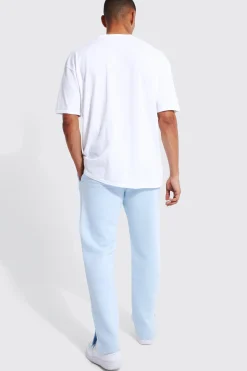 boohooMAN Man Regular Fit Split Hem Jogger | UK| Trousers|Joggers