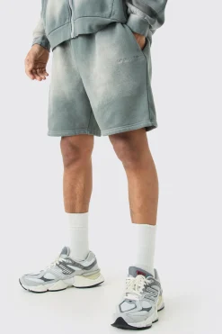 boohooMAN Man Relaxed Fit Sun Bleach Washed Shorts | UK| Trousers|Shorts