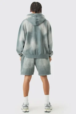 boohooMAN Man Relaxed Fit Sun Bleach Washed Shorts | UK| Trousers|Shorts