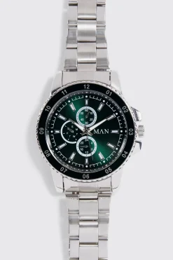 boohooMAN Man Roman Chronograph Style Watch | UK| Jewellery & Watches