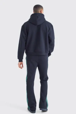 boohooMAN Man Signature Denim Gusset Tracksuit | UK| Tracksuits