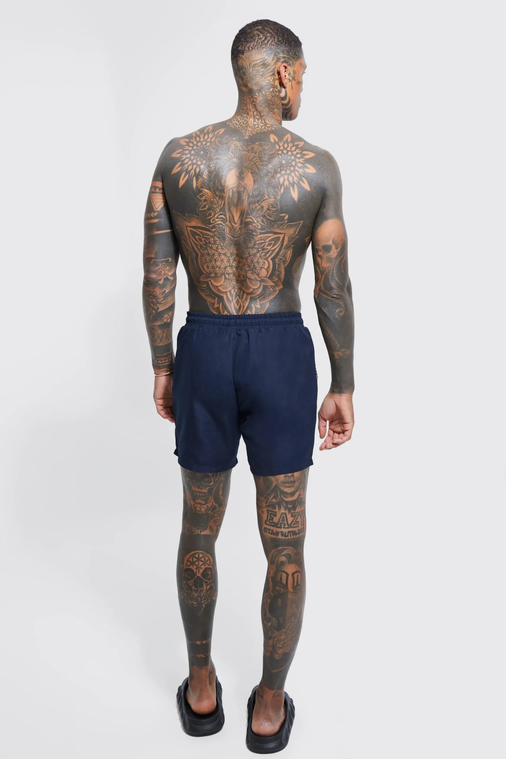 boohooMAN Man Signature Mid Length Swim Shorts | UK| Shorts