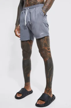 boohooMAN Man Signature Mid Length Swim Shorts | UK| Shorts