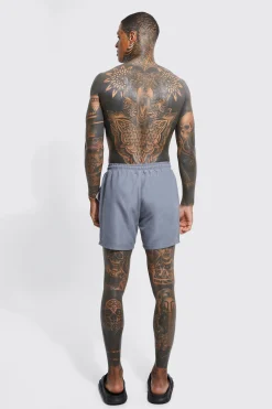 boohooMAN Man Signature Mid Length Swim Shorts | UK| Shorts
