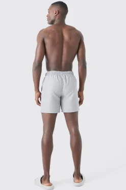 boohooMAN Man Signature Mid Length Swim Short | UK| Shorts
