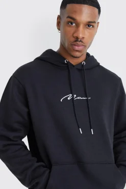boohooMAN Man Signature Over The Head Hoodie | UK| Hoodies & Sweatshirts