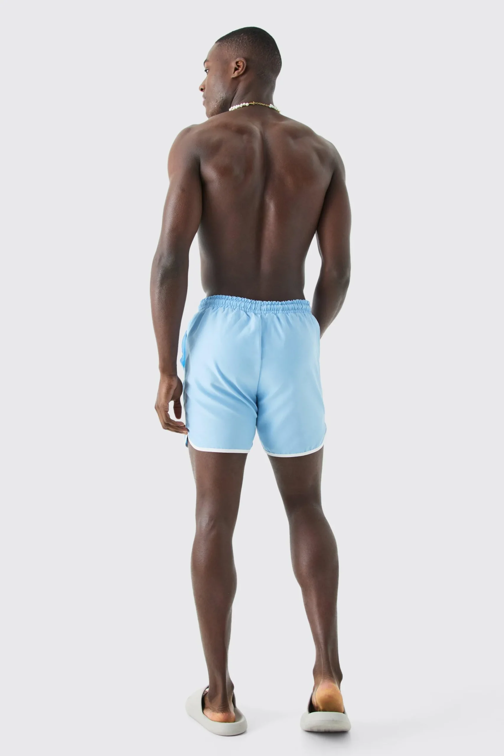 boohooMAN Man Signature Runner Swim Shorts | UK| Shorts