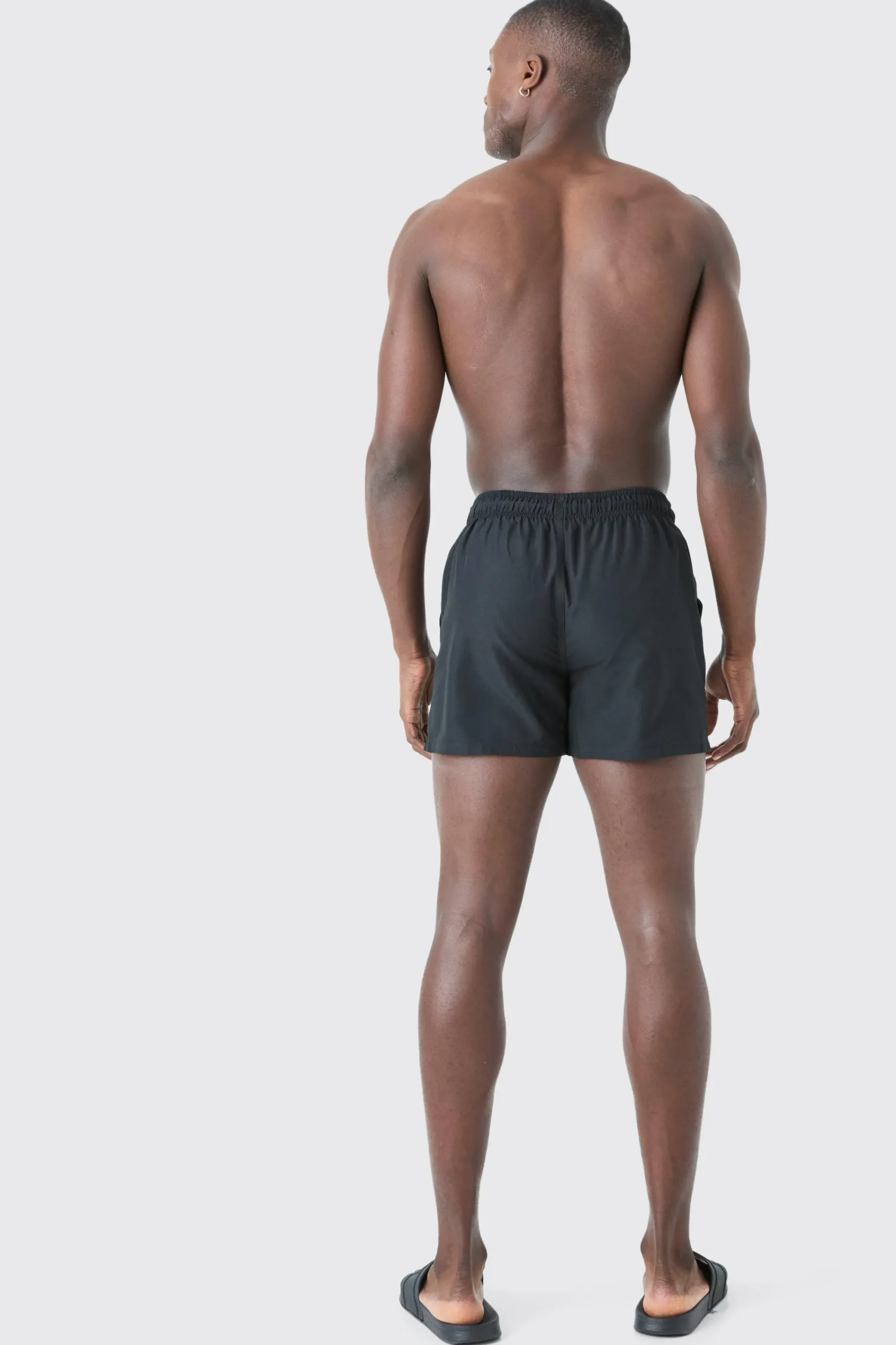 boohooMAN Man Signature Short Length Swim Short | UK| Shorts