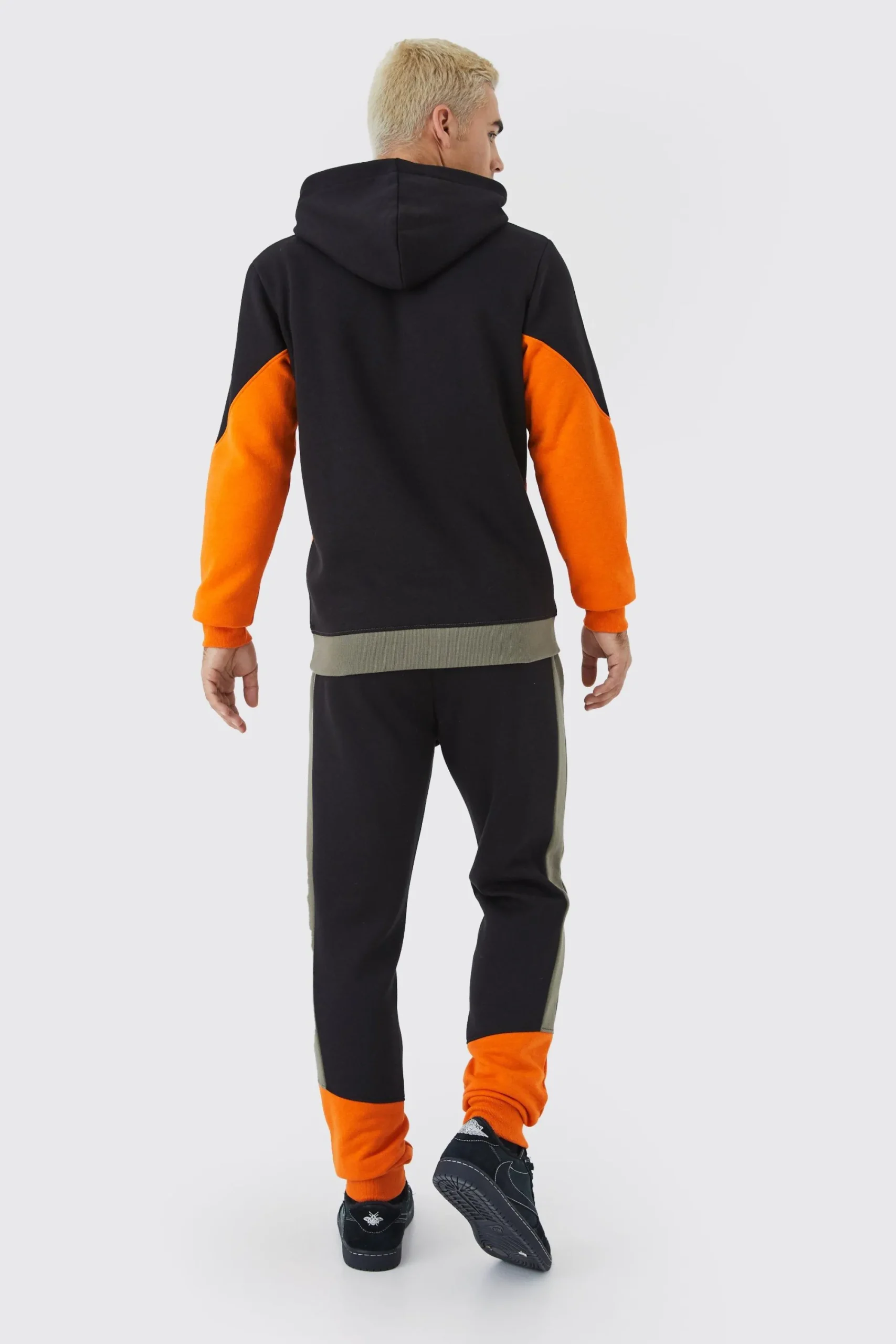 boohooMAN Man Slim Fit Colour Block Jogger | UK| Joggers