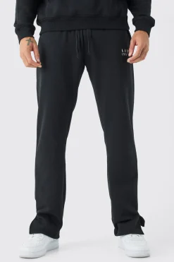 boohooMAN Man Split Hem Jogger | UK| Trousers|Joggers