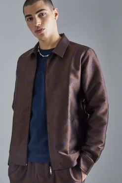 boohooMAN Marl Fabric Interest Smart Overshirt | UK| Sets & Co-Ords