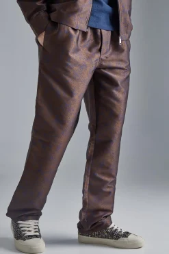 boohooMAN Marl Fabric Interest Straight Trouser | UK| Sets & Co-Ords
