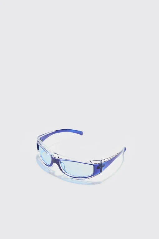 boohooMAN Metal Detail Sunglasses In | UK| Sunglasses