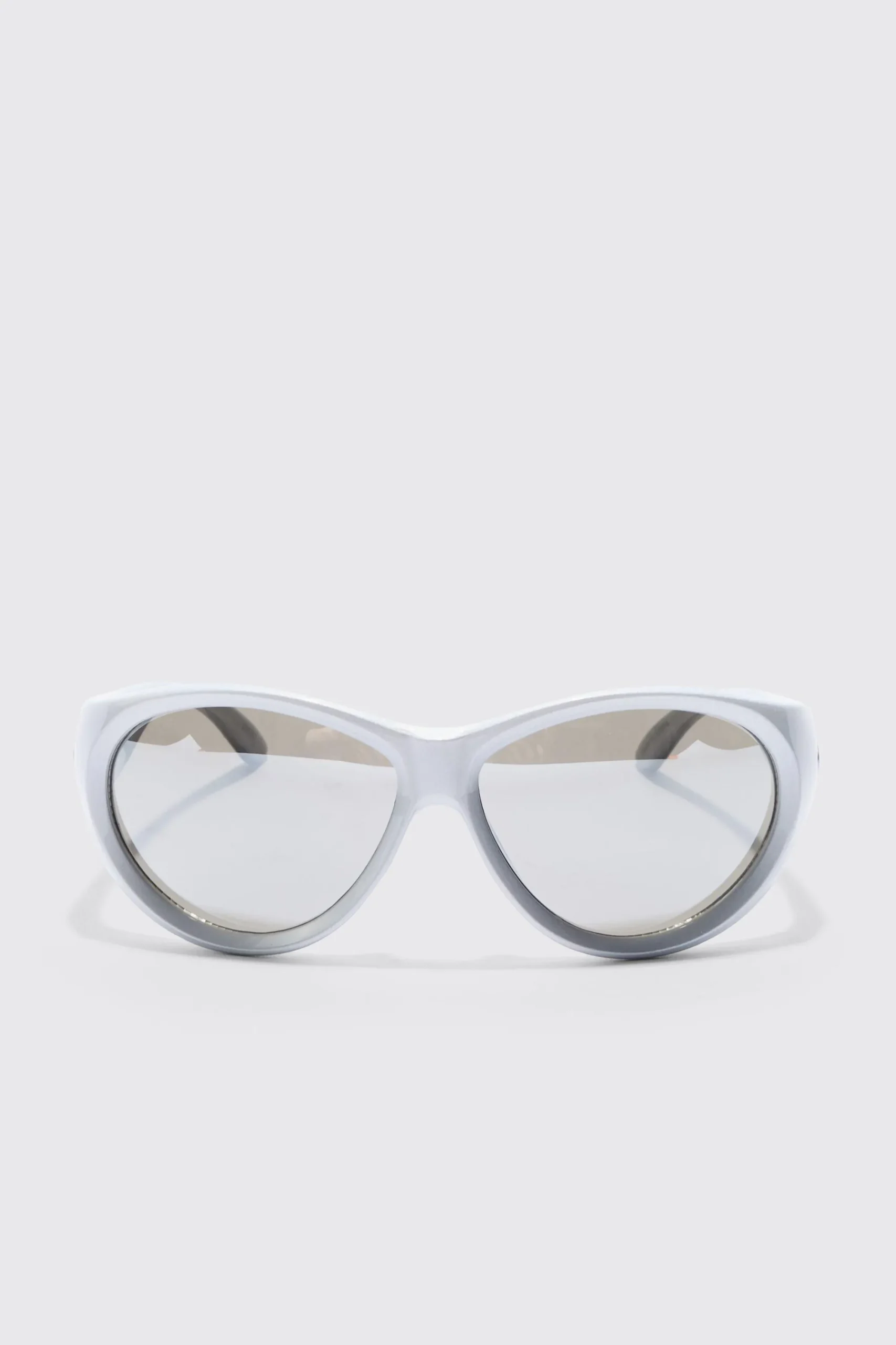 boohooMAN Mirror Lens Racer Sunglasses | UK| Sunglasses