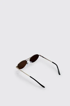 boohooMAN Mirror Lens Sunglasses In | UK| Sunglasses