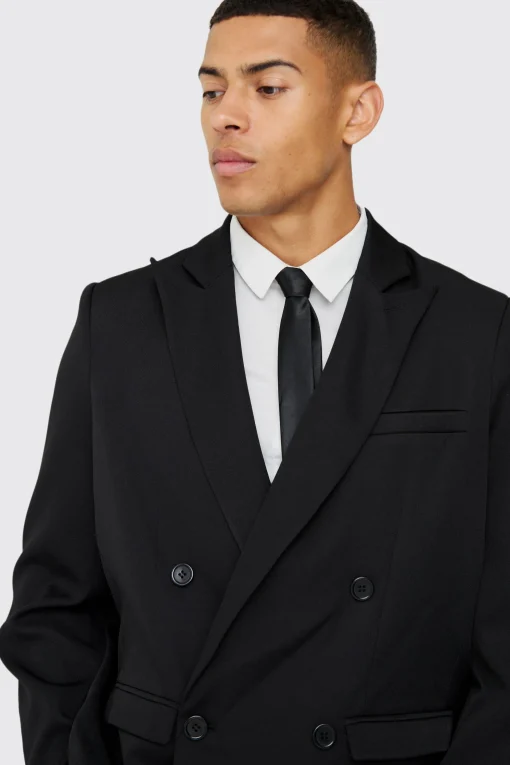 boohooMAN Mix & Match Oversized Double Breasted Blazer | UK| Suits & Tailoring