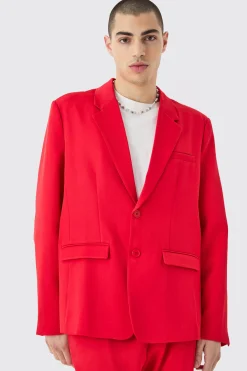 boohooMAN Mix & Match Oversized Single Breasted Blazer | UK| Suits & Tailoring