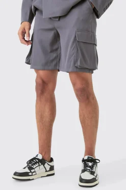 boohooMAN Mix & Match Tailored Cargo Shorts | UK| Shorts