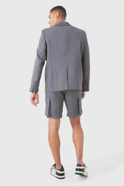 boohooMAN Mix & Match Tailored Cargo Shorts | UK| Shorts