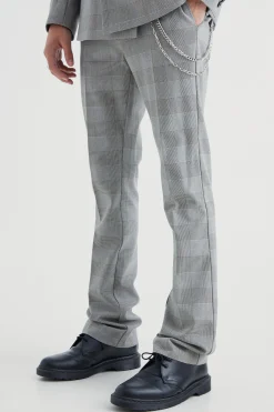 boohooMAN Mix And Match Skinny Fit Check Suit | UK| Suits & Tailoring