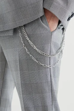 boohooMAN Mix And Match Skinny Fit Check Suit | UK| Suits & Tailoring