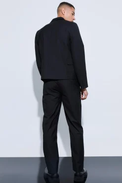 boohooMAN Multi Cargo Pocket Boxy Crop Blazer | UK| Suits & Tailoring