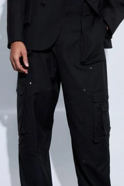 boohooMAN Multi Cargo Pocket Boxy Suit | UK| Suits & Tailoring