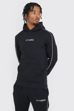 boohooMAN Muscle Fit Ofcl Man Hooded Tracksuit | UK| Tracksuits