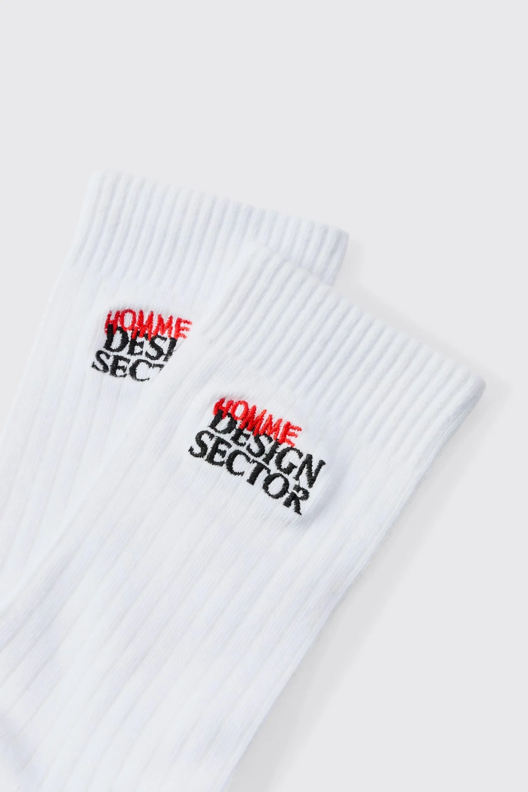 boohooMAN OFCL Man Embroidered Sports Socks | UK| Underwear & Socks|Underwear & Socks