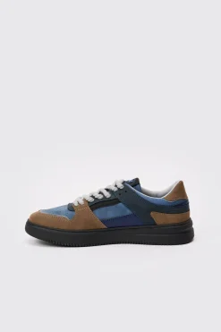boohooMAN Ofcl Tab Chunky Rope Lace Trainers In | UK| Trainers & Hi-Tops