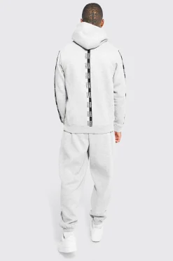 boohooMAN Official Man Tape Hoodie | UK| Hoodies & Sweatshirts