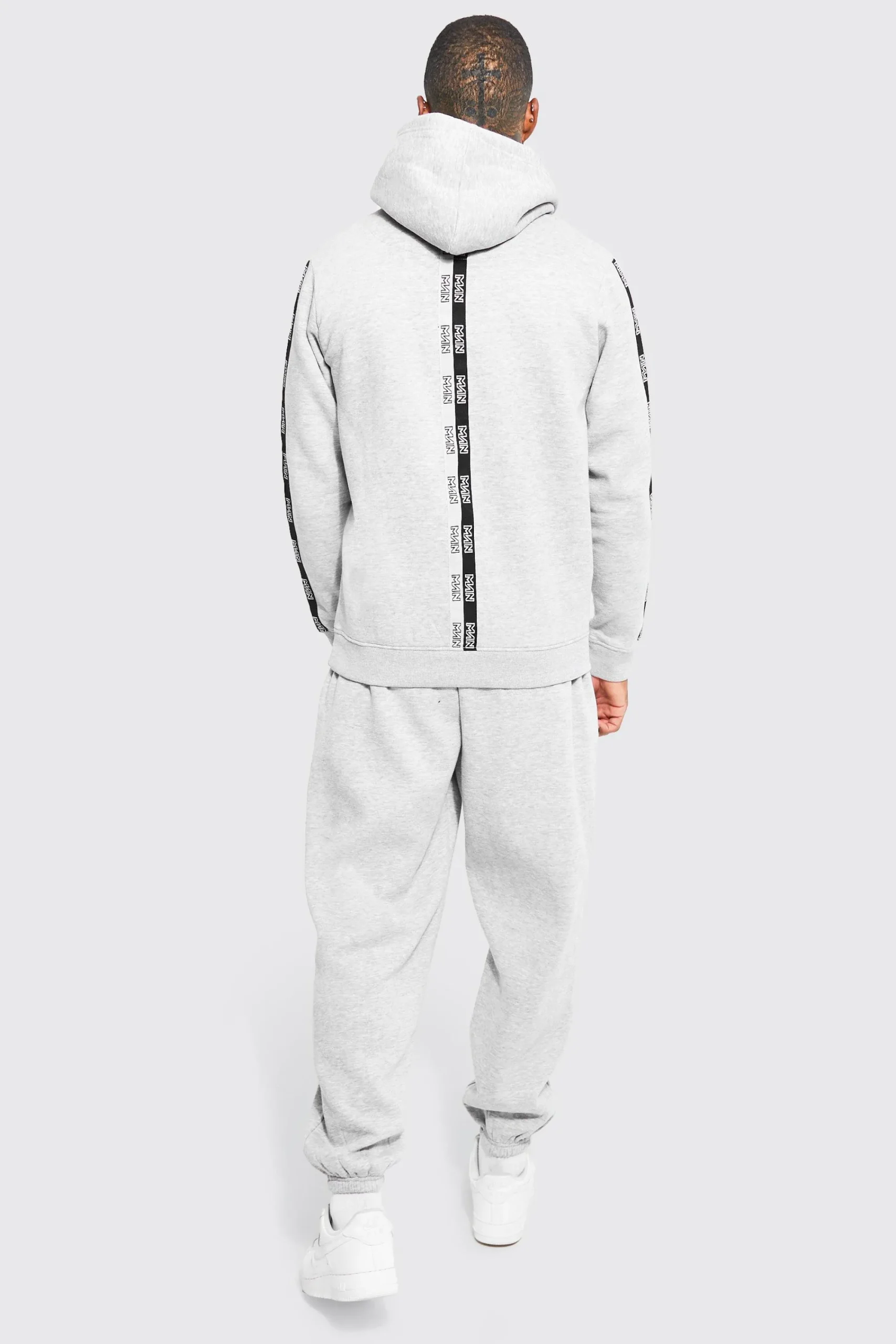 boohooMAN Official Man Tape Hoodie | UK| Hoodies & Sweatshirts