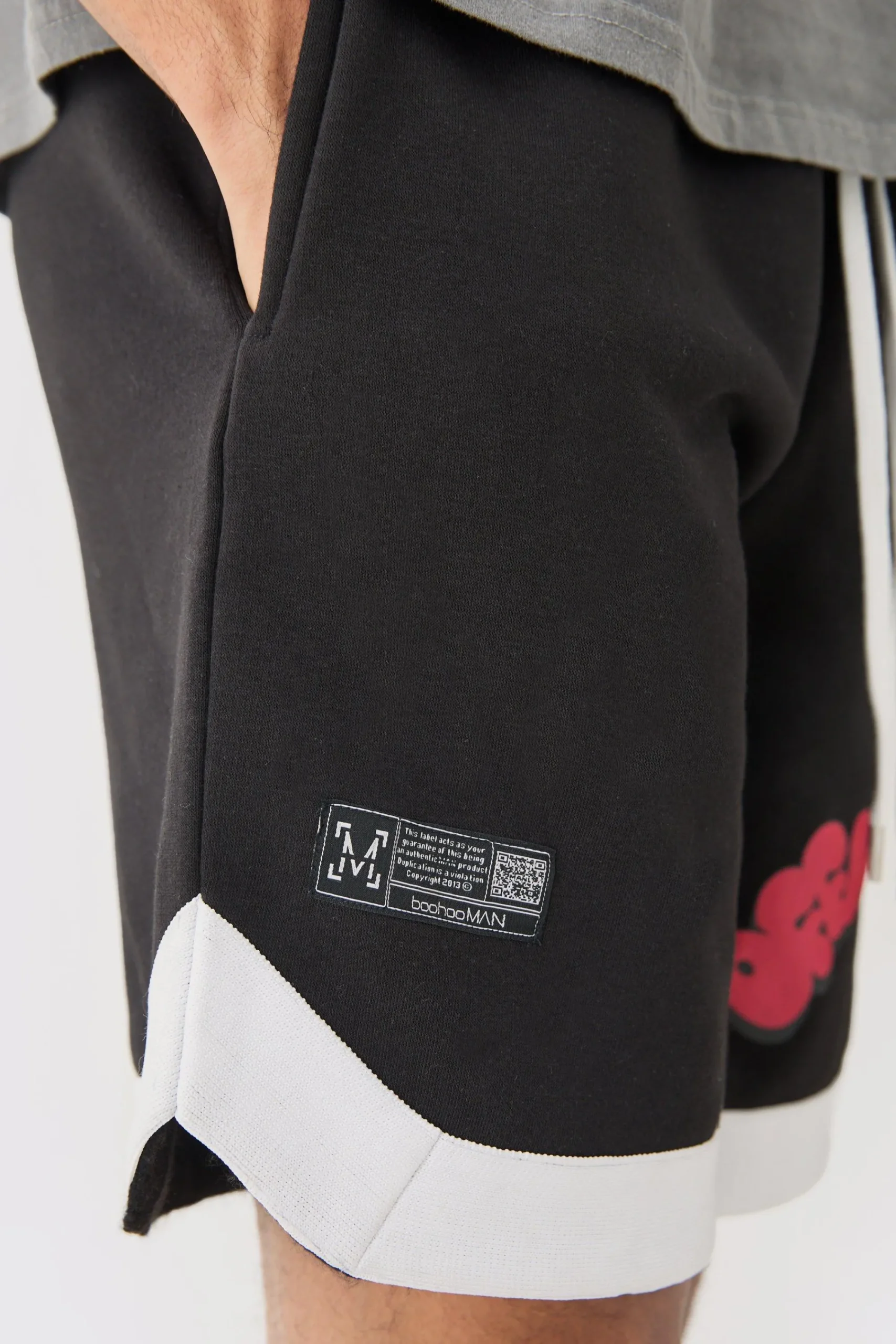 boohooMAN Official Shoe Lace Basketball Shorts | UK| Shorts