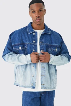 boohooMAN Ombre Denim Jacket And Jeans Set | UK| Sets & Co-Ords