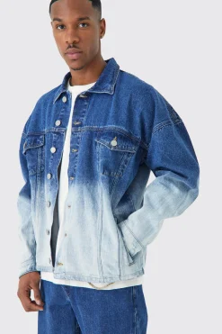 boohooMAN Ombre Denim Jacket And Jeans Set | UK| Sets & Co-Ords