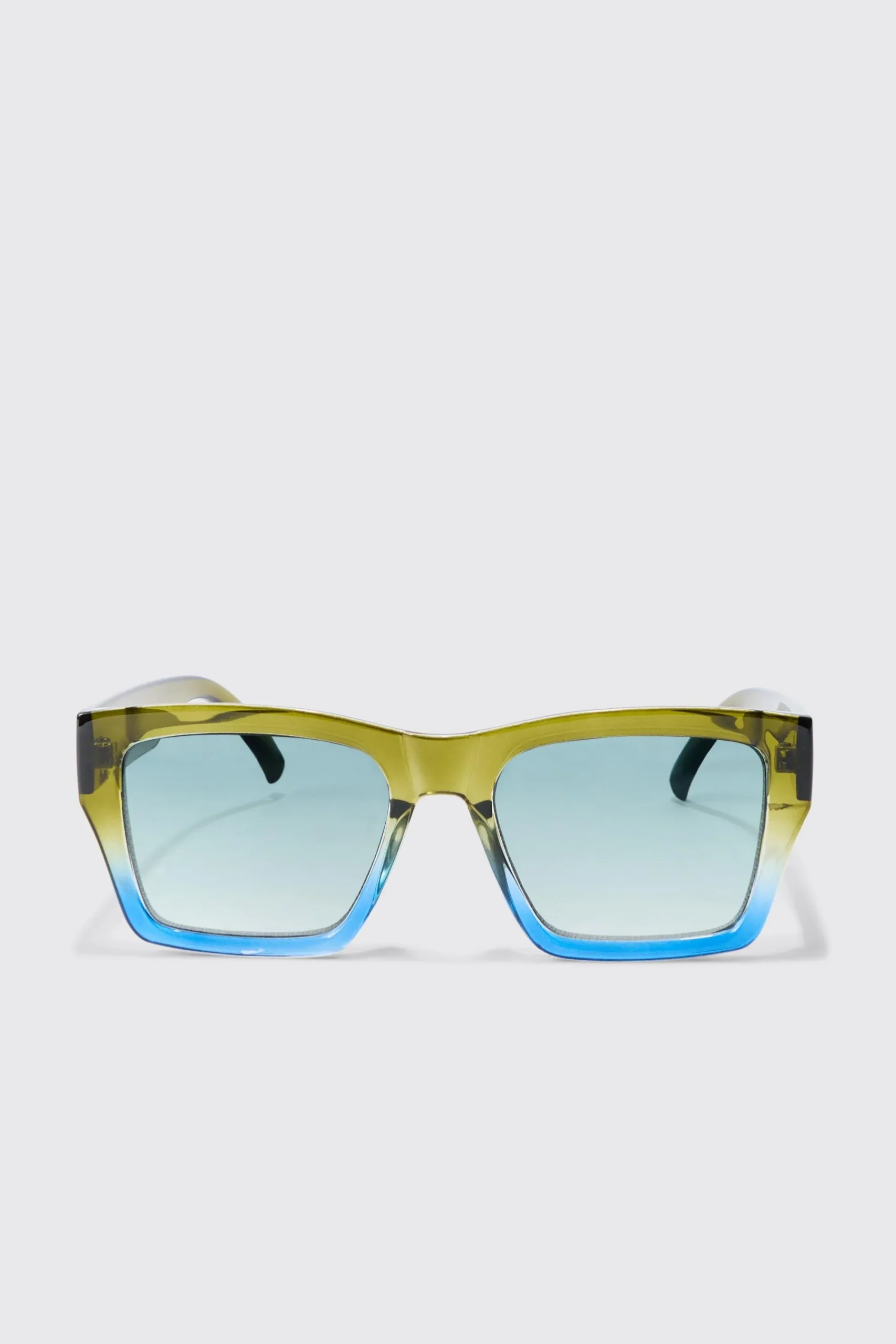 boohooMAN Ombre Square Sunglasses In | UK| Sunglasses