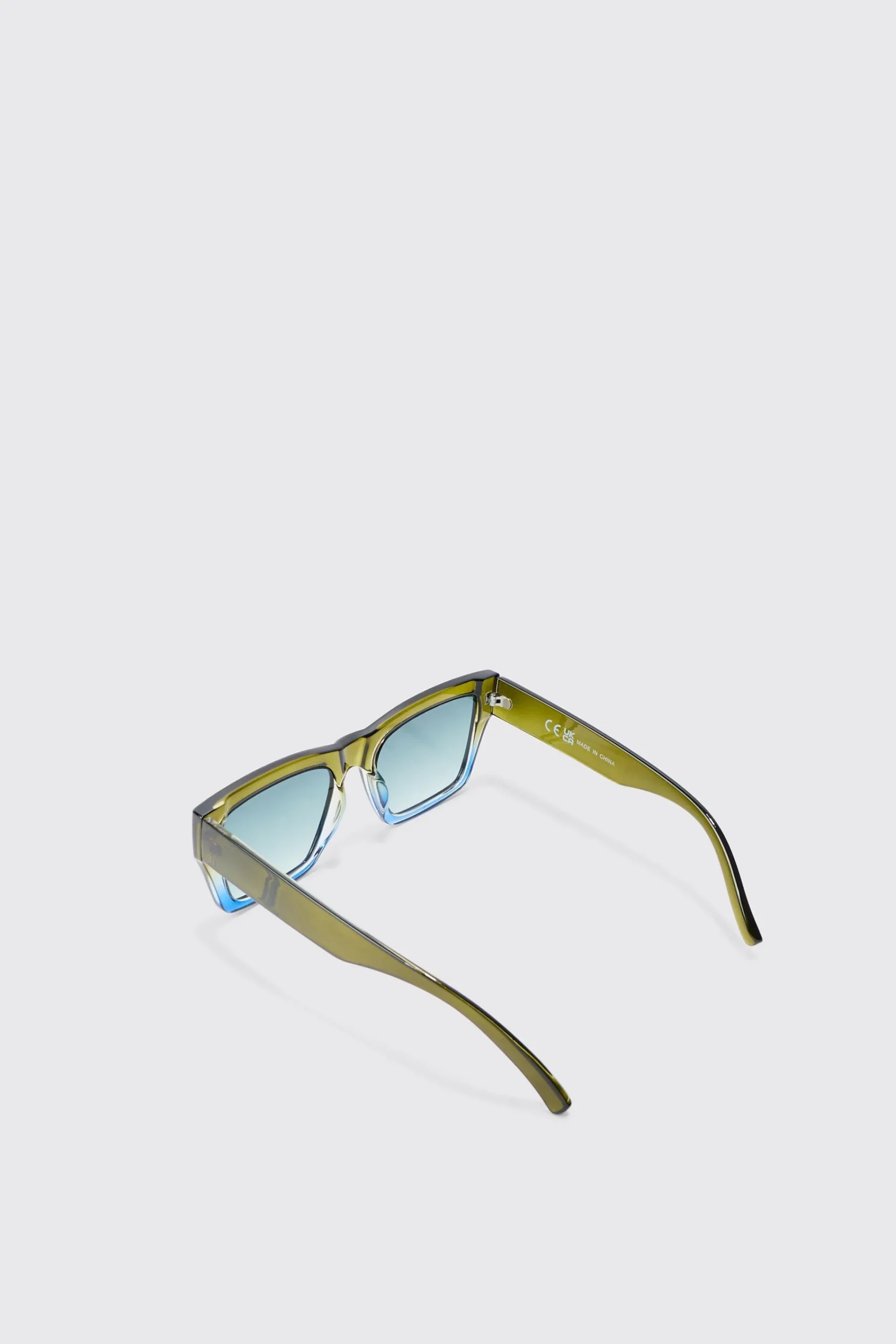 boohooMAN Ombre Square Sunglasses In | UK| Sunglasses