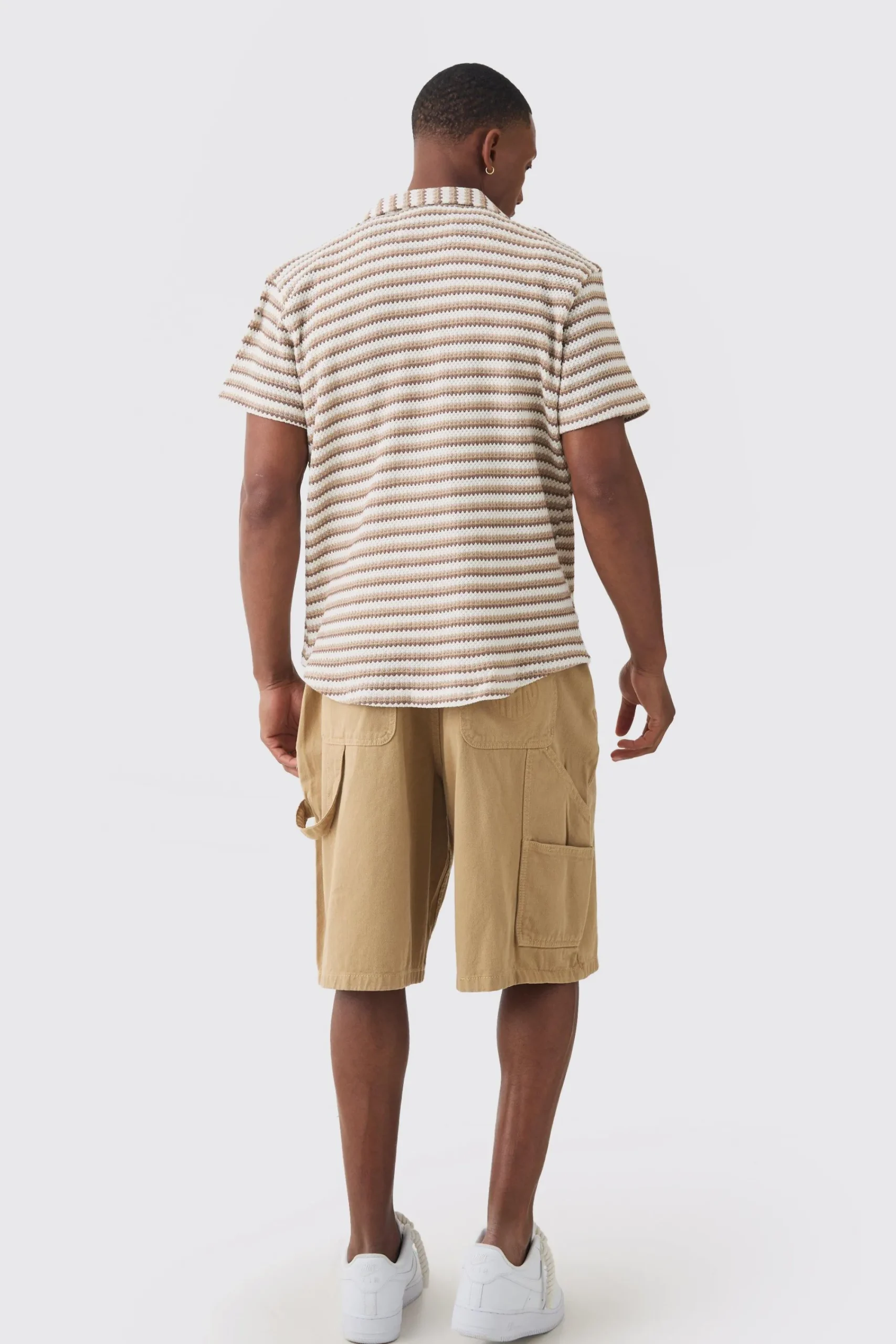 boohooMAN Open Stitch Resort Shirt | UK| Sets & Co-Ords