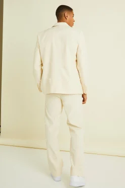 boohooMAN Organza Embroidered Relaxed Suit | UK| Suits & Tailoring