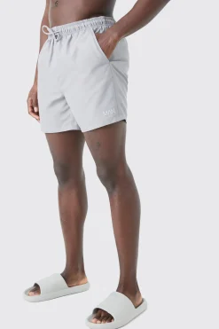 boohooMAN Original Man Mid Length Swim Short | UK| Shorts