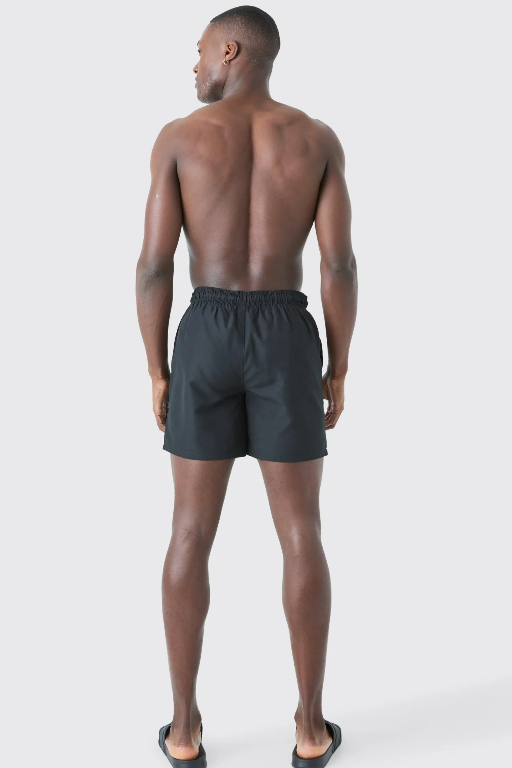 boohooMAN Original Man Mid Length Swim Short | UK| Shorts