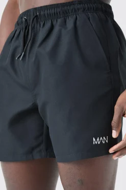 boohooMAN Original Man Mid Length Swim Short | UK| Shorts